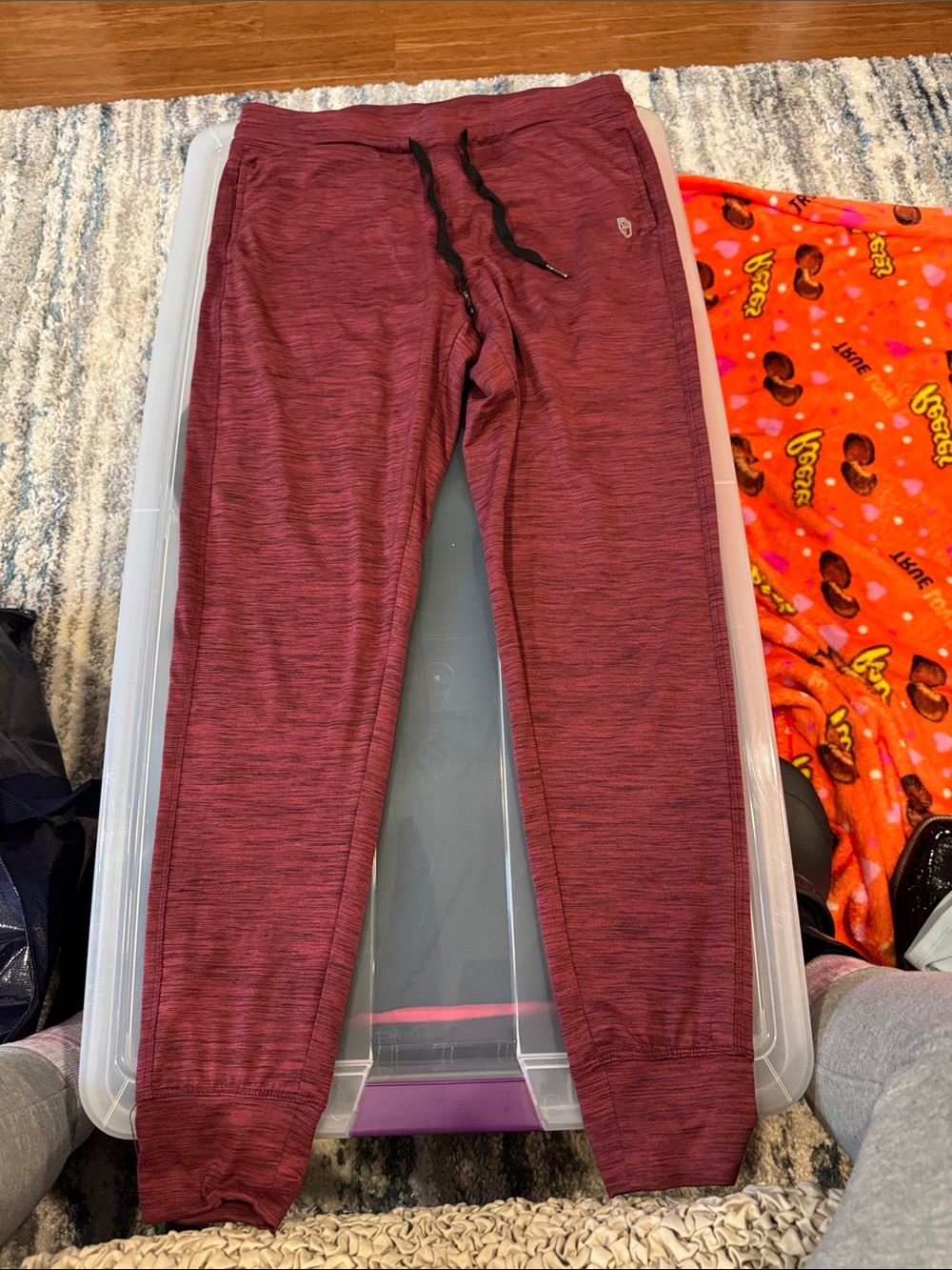 Born Primitive Maroon Heather Jogger Sweatpants